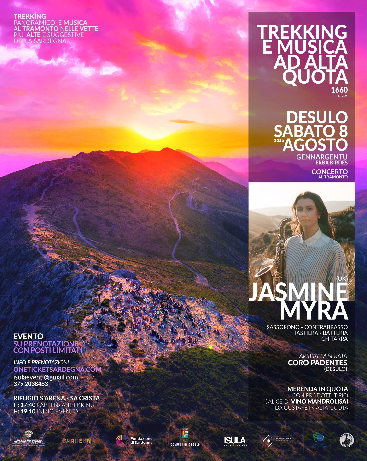 Trekking e Musica ad Alta Quota Desulo 8 Agosto 2026 - immagine 2
