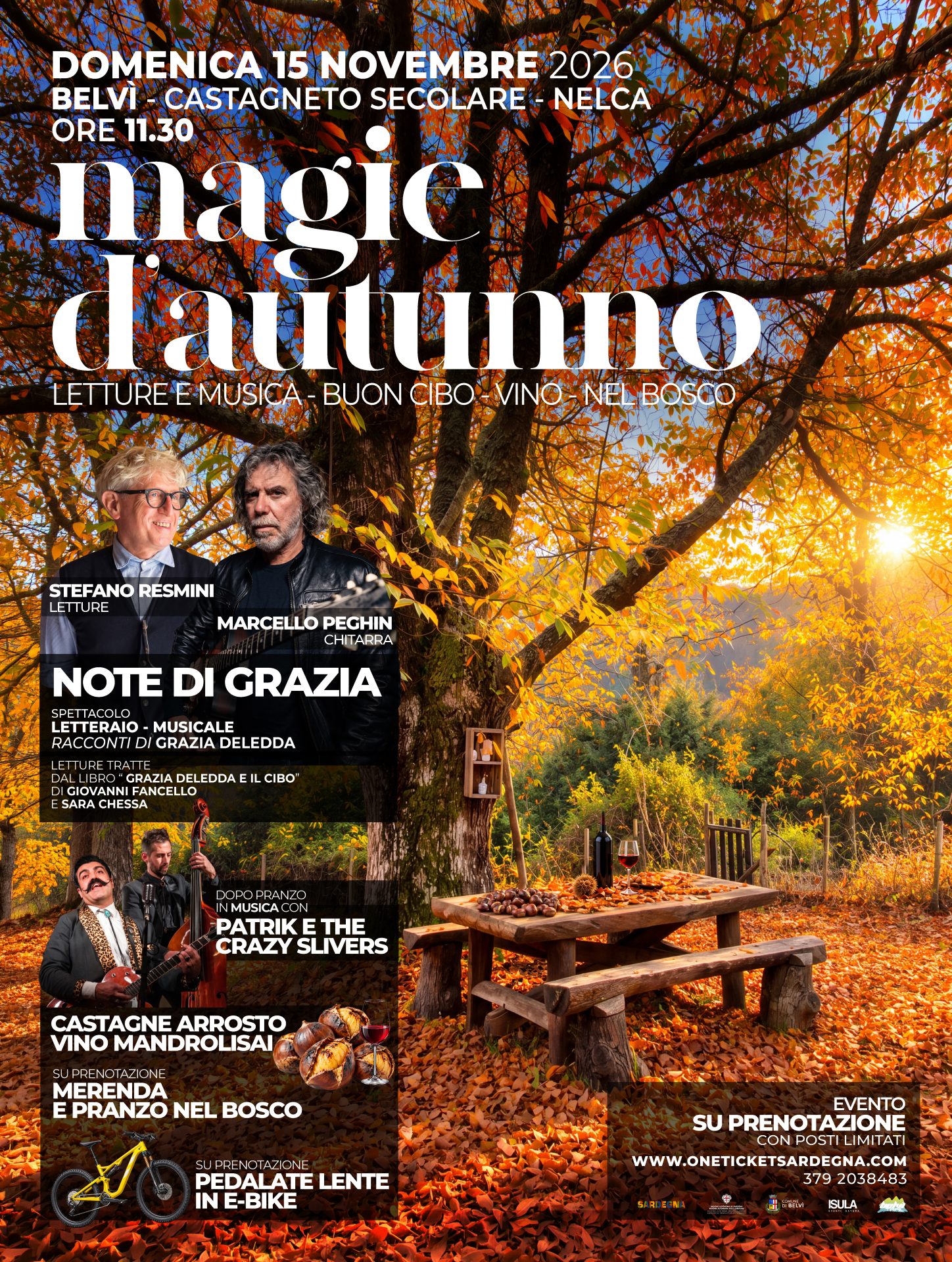 Magie D'autunno - Belvì - Domenica 15 Novembre Castagneto Secolare di Nelca